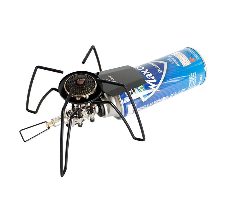 Windproof and Anti-Scald Camping Stove  Outdoor Tourist Burner Parts  Spider Stove  Backpack  Hiking Gas Furnace