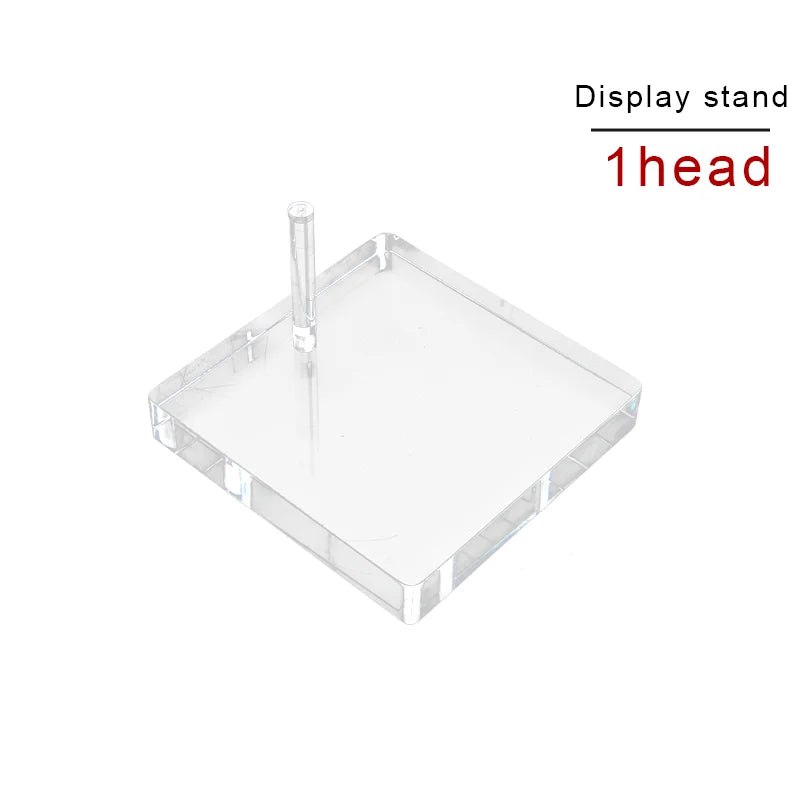 Golf Club Head Acrylic Stand Display Stand Transparent Club Storage Stand for Golf Club Grips