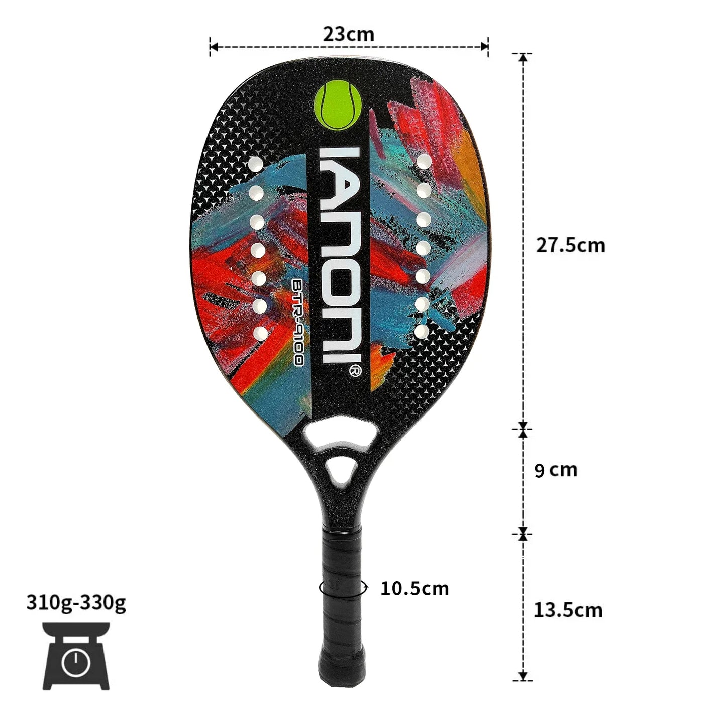 IANONI beach tennis racquet custom
