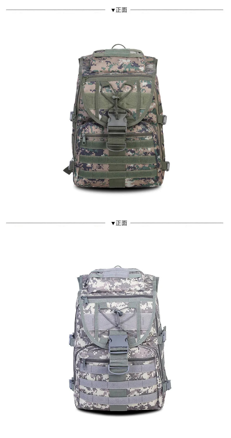 40L Tactical Backpack Men X7 Assault Molle System Bag Camping Hiking Traveling Backpack Outdoor Sports Bags