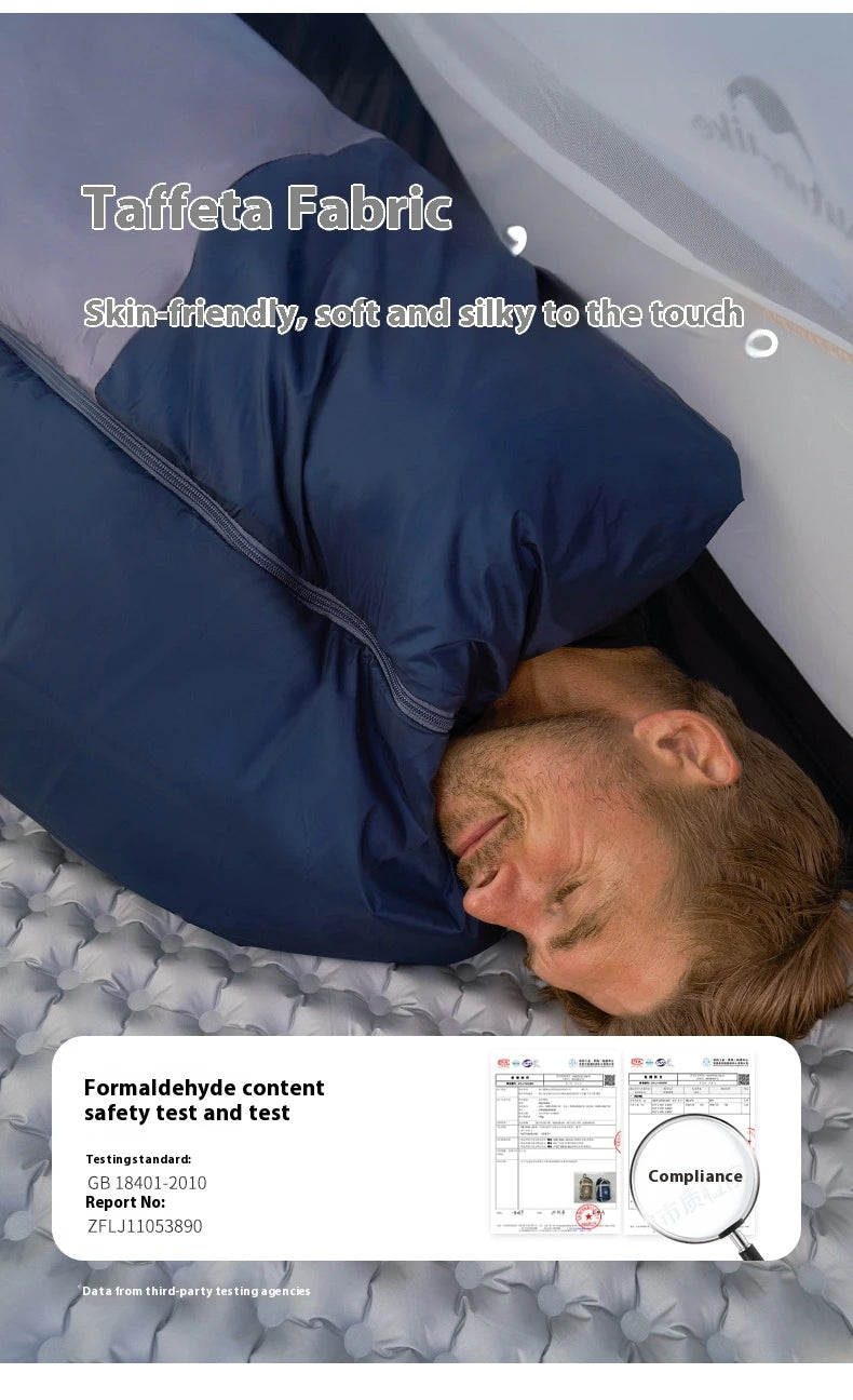 Naturehike 2025 New MINI Sleeping Bag 760g Ultralight Portable Splicing Summer Quilt Outdoor Camping Hiking Cotton Sleeping Bag