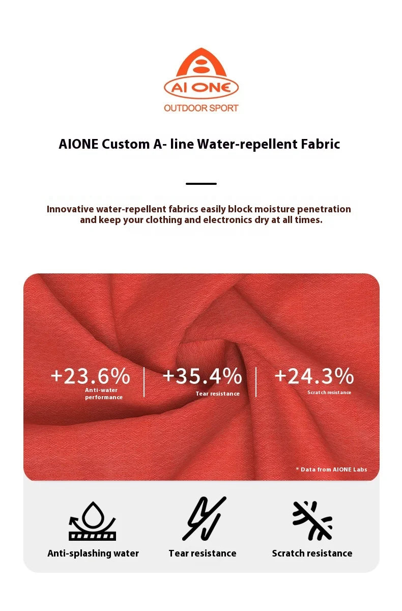 32L Large Capacity Hiking Backpack Lightweight Outdoor Climbing Bag for Men Women, Trekking Camping Mountaineering Bag Aione