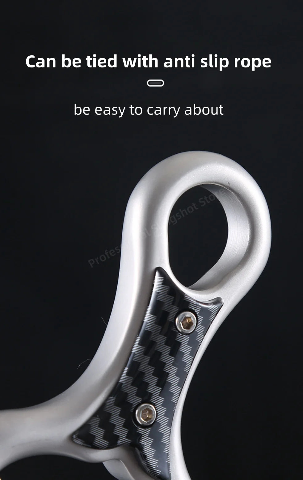 Powerful shooting slingshot outdoor shooting hunting 440C stainless steel slingshot competition accessories catapult