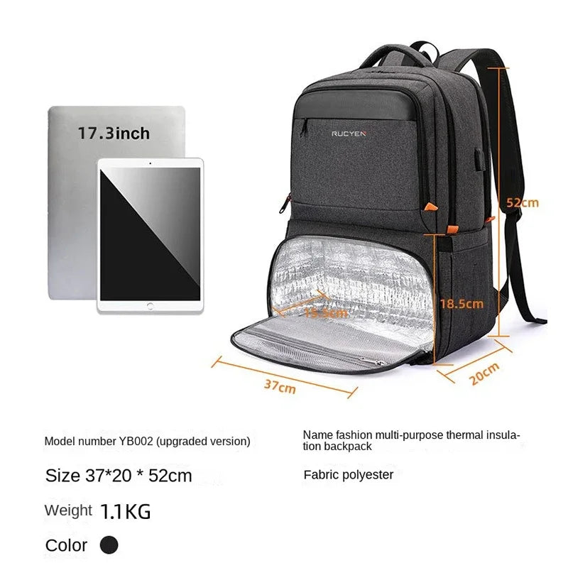 2024 New Backpack for Girls High School and College Students School Bags, Water-Repellent Lunch Bags, Insulated Bags, Lunch Bags