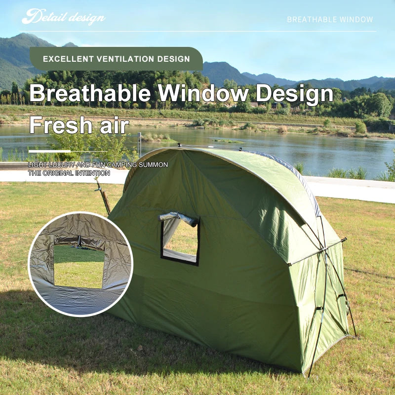 1 man tent backpacking lightweight For Hiking,Climbing,Fishing,Hunting,Outdoor Camping Tent,Portable Camping Tent,Exclude Cot