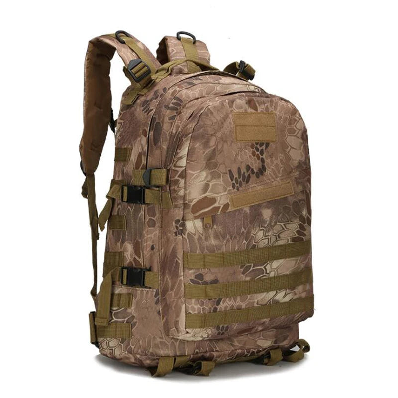 Men's Tactical Backpack Army Molle Assault Bag Outdoor Hiking Trekking Camping Hunting Bag Multicam Camouflage Backpack Mochila