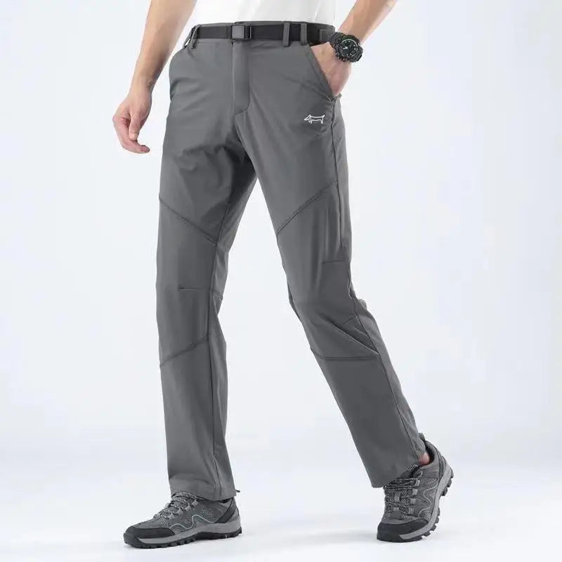 Golf Wear Men Pants New Style Stretch Spring Summer Outdoor Golf Trousers Utility Golf Pants Breathable Elastic Cargo Pants 골프웨어