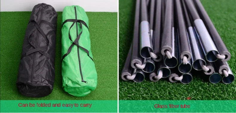 PGM Brand Golf Hitting Cage Indoor 2M 3M Golf Practice Net Tent Garden Grassland Golf Training Equipment Mesh Mat Outdoor Swing