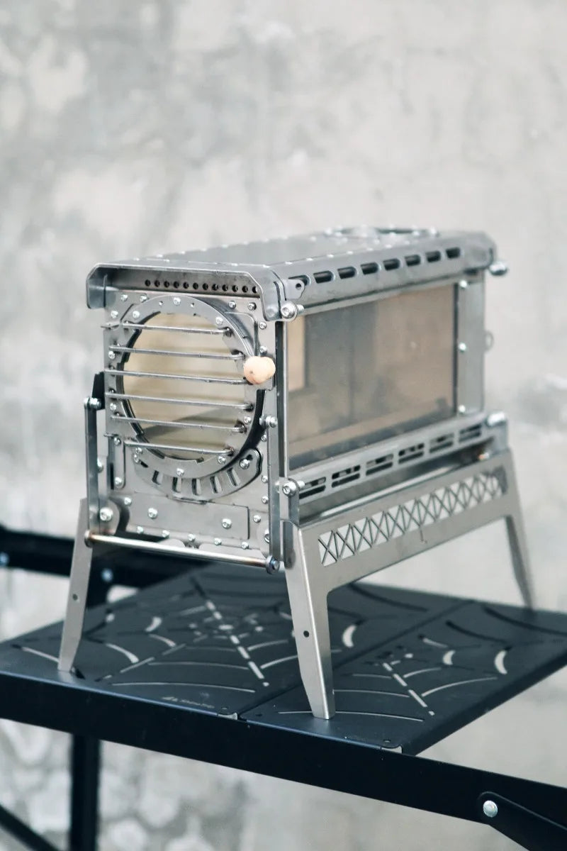 Burner Outdoor Survival Folding Stove Tourism Family Portable Cooker Mini Stove Kitchen Nature Hike Camping Equipment Stoves