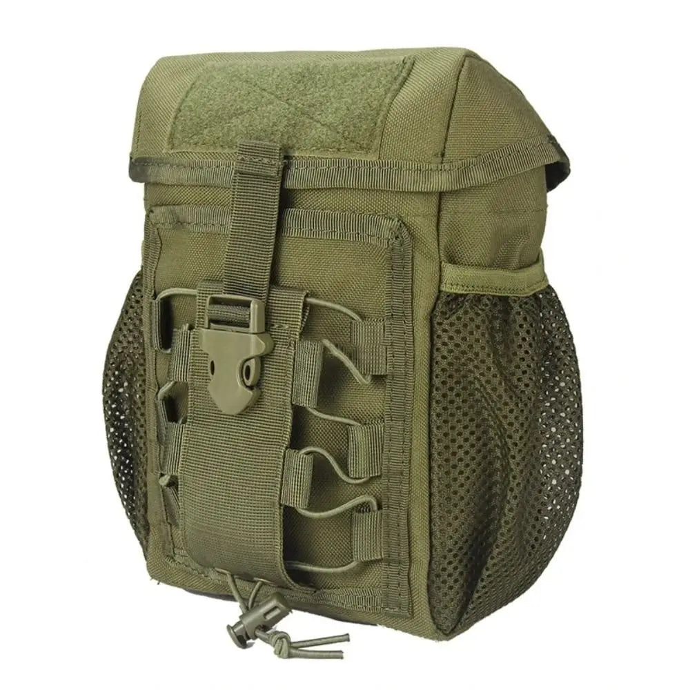 1000D Nylon Molle Dump Bag Waterproof Emergency Tool Outdoor Climbing Pouch Storage Bags Molle Attachments EDC Pouch Travel Use
