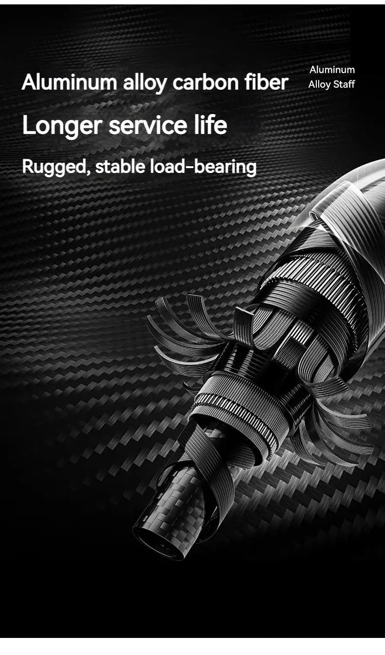 Naturehike Blackdog Trekking Pole Telescopic Aluminum Carbon Walking Sticks Hiking Cane Adjustable Ultralight Mountaineering 1pc