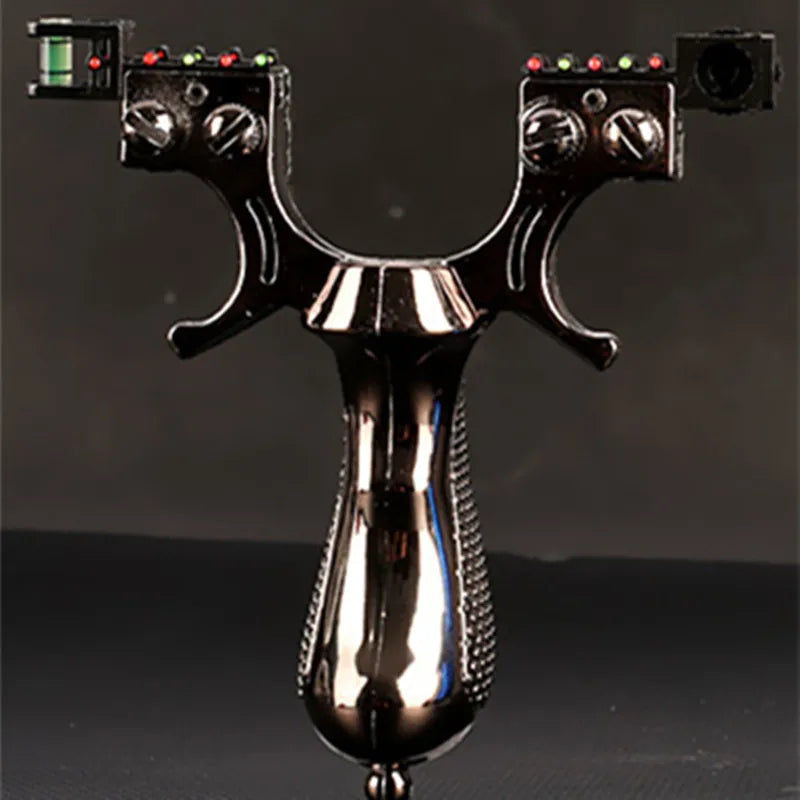 Professional Hunting Laser Slingshot High-power Outdoor Shooting Resin Catapult with Rubber Band Sports Entertainment Tools Set