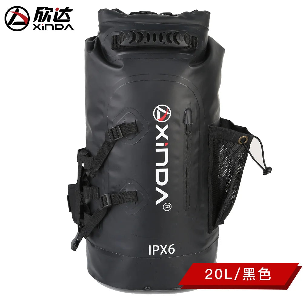 Waterproof backpack for mountaineering and tourism, outdoor mountaineering bag, for the river, p761