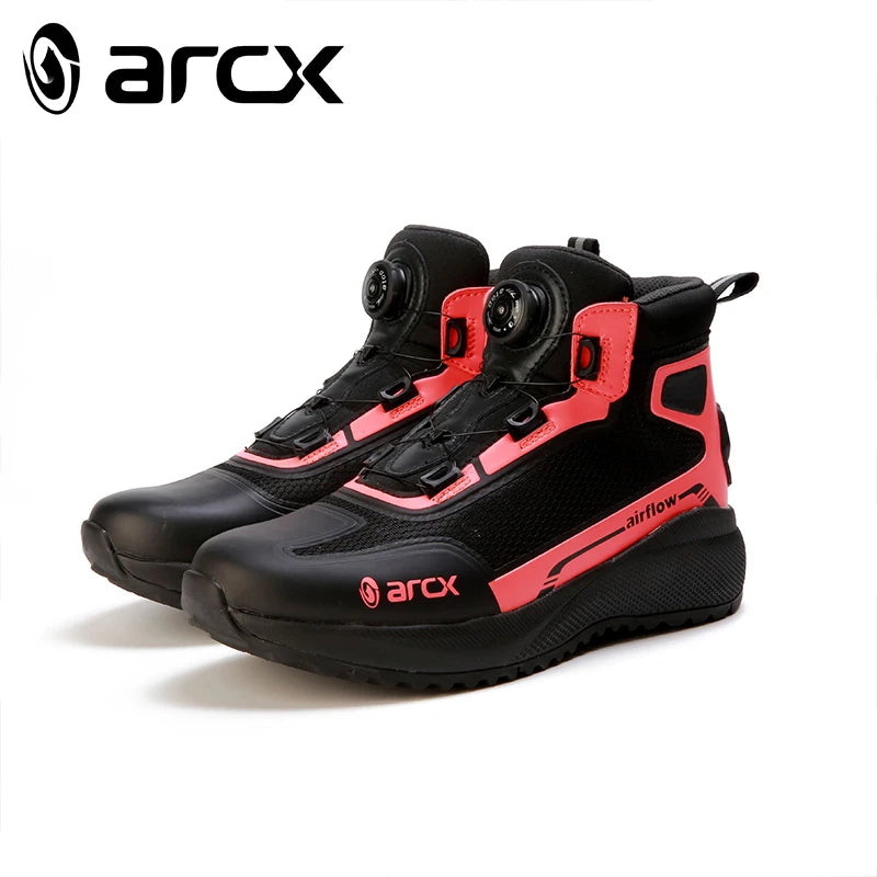 2025 New ARCX Motorcycle Riding Shoes Moto Road Botas Anti Fall Breathable Summer Moto Cycling Equipment Moto  Accessories