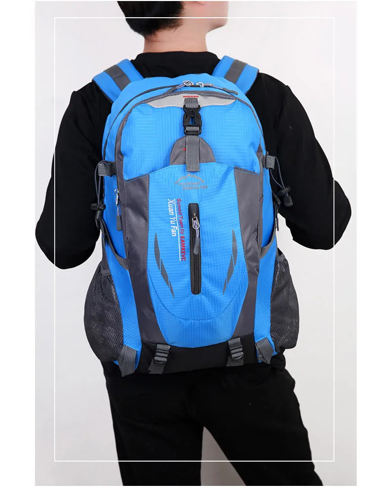 New 30L Outdoor Fishing Bags Men Women Waterproof Travel Trekking Backpack Climbing Hiking Camping Rucksack Tactical Sports Bags