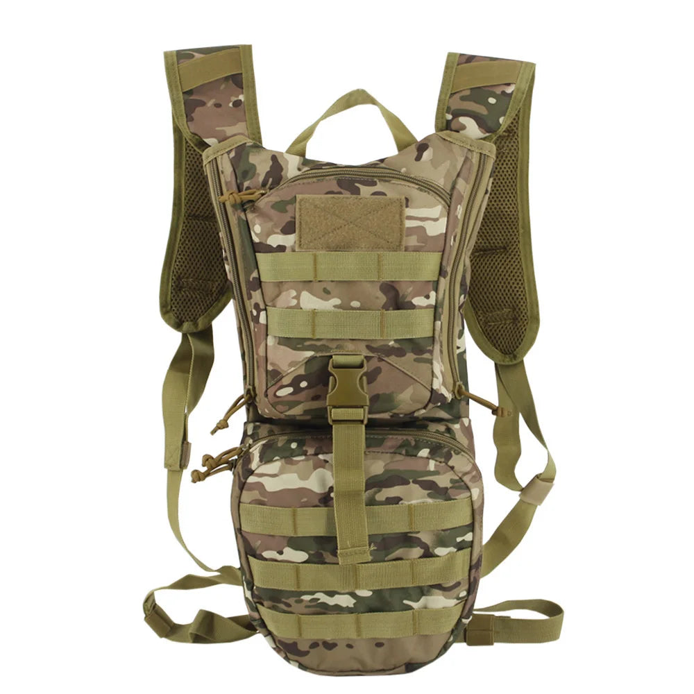 Outdoor Hydration Backpack Tactical Assault Outdoor Hiking Hunting Climbing Riding Bag Cycling Backpack Water Bag