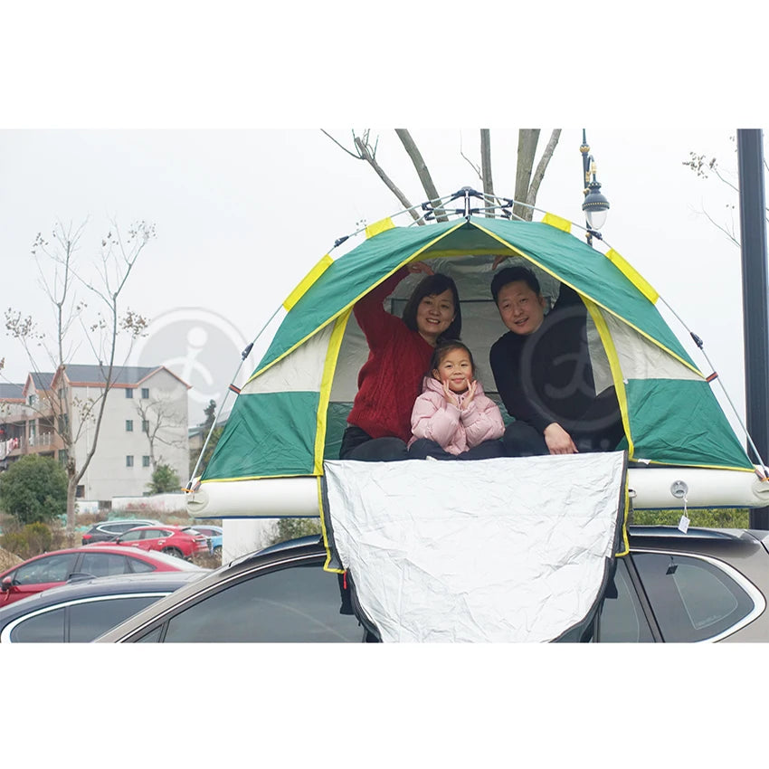 Folding Inflatable Floating Water Camping Tent Inflatable Roottop Tent For Car
