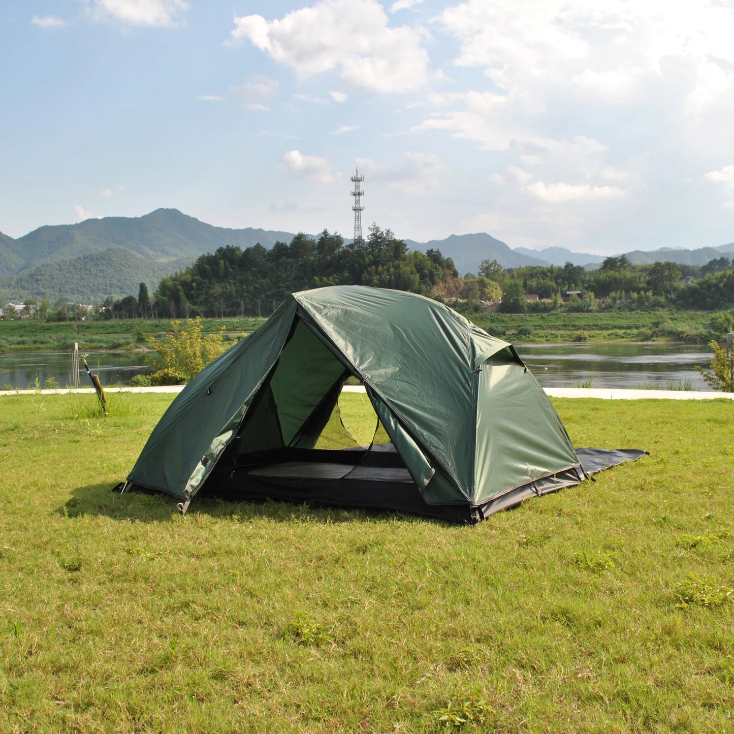 Ultralight Tent, Double Layers, 2 Person Camping Tent, Backpacking Tent, Come with footprint,CZX-484