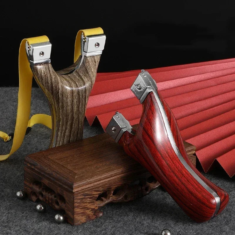 Professional Slingshot High Quality and Powerful Sling Shot Alloy Hunting Slingshots Rubber Band Outdoor Shooting Sports Tools