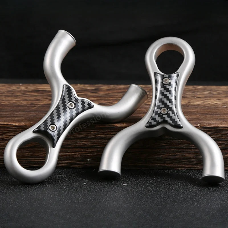 Powerful shooting slingshot outdoor shooting hunting 440C stainless steel slingshot competition accessories catapult