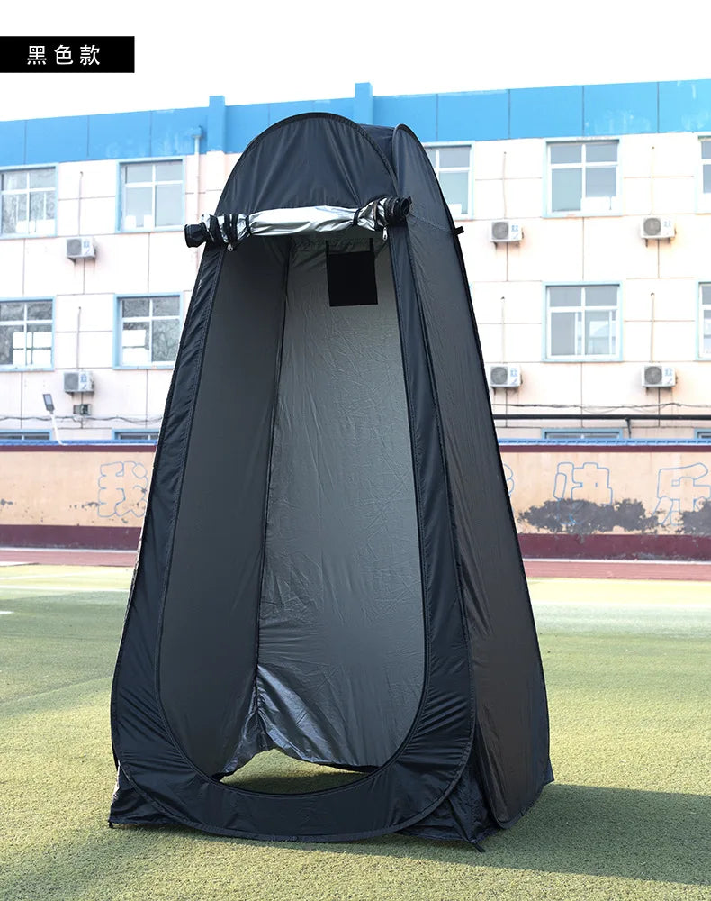 Portable Outdoor Camping Te nt Shower Tent Simple Bath Cover Changing Fitting Room Tent Mobile Toilet Fishing Photography T ent