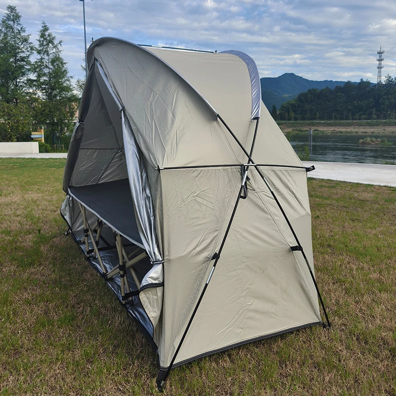 Multifunctional Tent Cot for Adults, Folding Camping Tent for 1 Person, Portable Easy Set-up Tent, COT BED Not Included