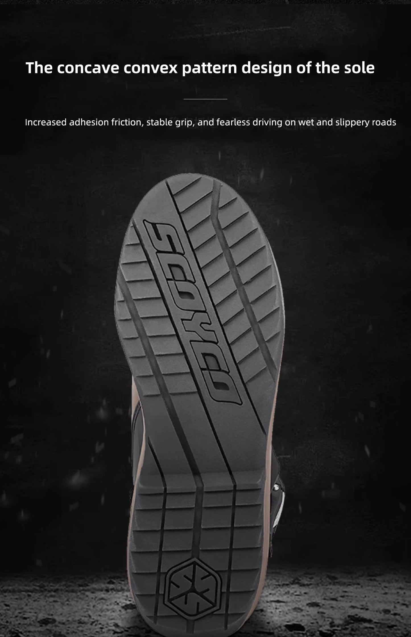 SCOYCO Motorcycle Protective Boots Men Waterproof Enduro Motorcyclist Shoes TPU Leather Anti-slip Motocross Rally High Top Boots