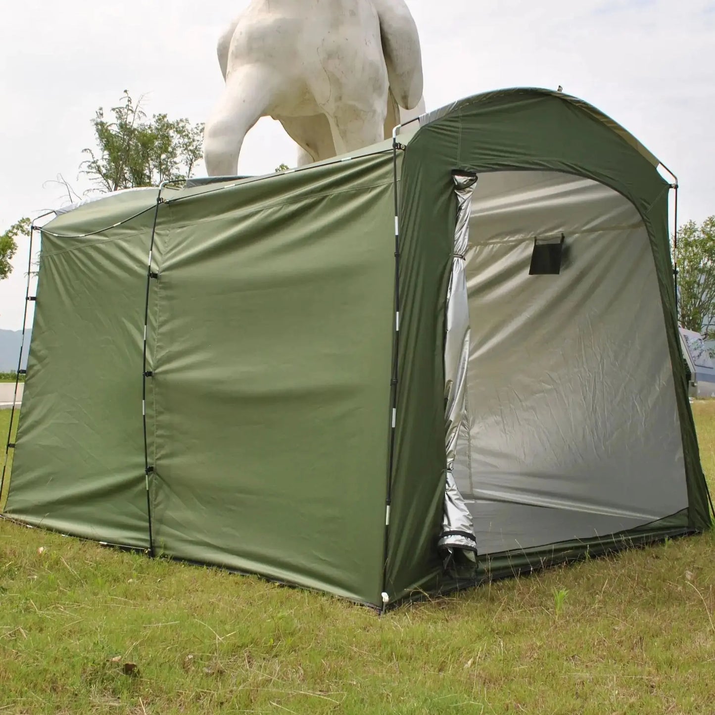 Motorcycle Storage Tent,Heavy-Duty Waterproof Bike Shelter for 8 Bikes, Oversized Outdoor Portable Shed,for Garden Equipment