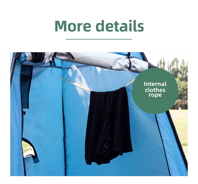 Portable Outdoor Camping Te nt Shower Tent Simple Bath Cover Changing Fitting Room Tent Mobile Toilet Fishing Photography T ent