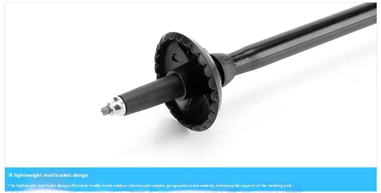 Trekking Poles for Hiking Walking Sticks for Seniors Collapsible and Lightweight, 2pc Set - Hiking Poles for Backpacking Camping