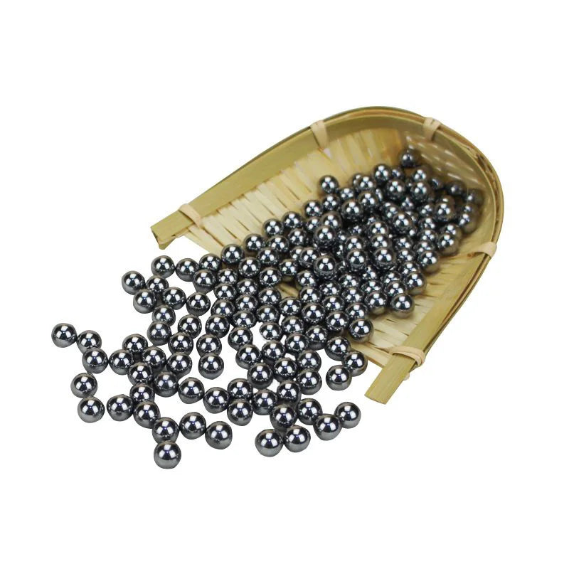 100pcs Slingshot Special Steel Ball for Hunting, Diameter 4.5mm -10mm Ball Bearing Carbon Steel Hunting Accessories