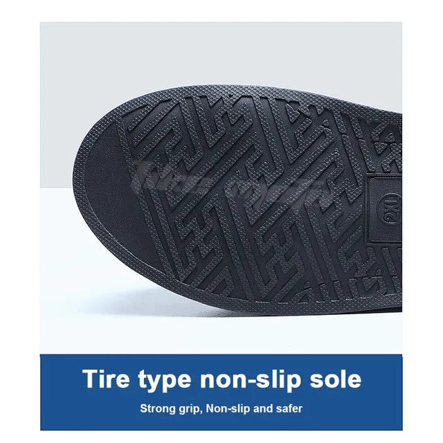 Motorbike Cycling Bike Reusable Rainproof Shoes Cover Motorcycle High Rain Boots Waterproof Reflective Snowy Non-Slip Footwear