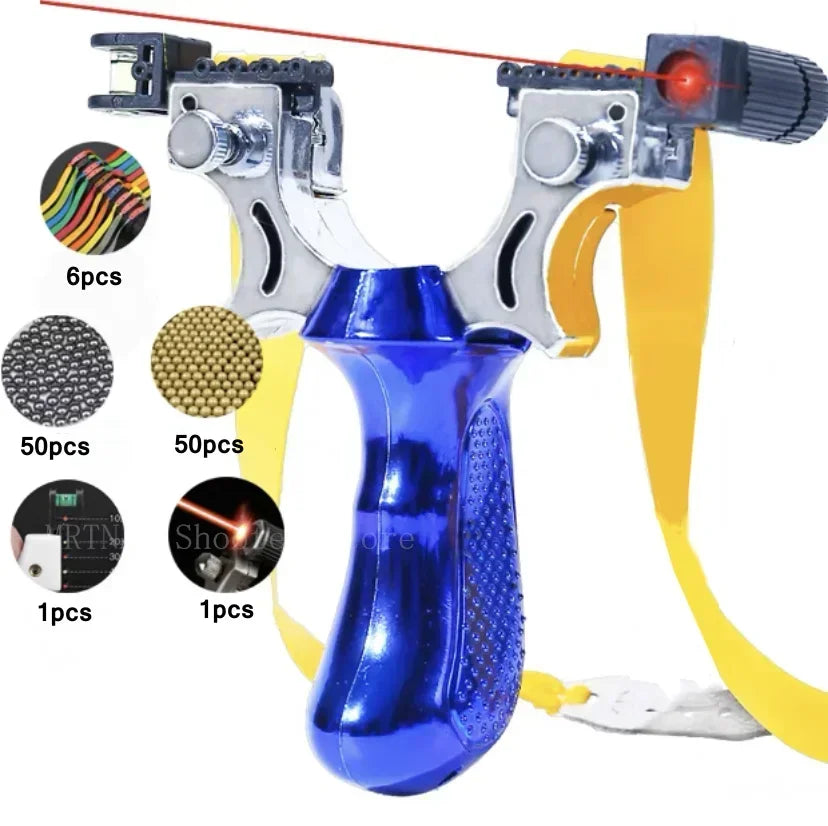 Professional Shooting Resin Slingshot Rubber Band High Power Hunting Catapult Outdoor Game Game Tool High Quality