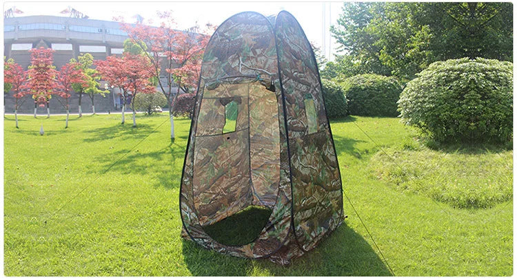 Outdoor Bath Tent Camping Bath Tent Camouflage Changing Ten t Camping AT6505