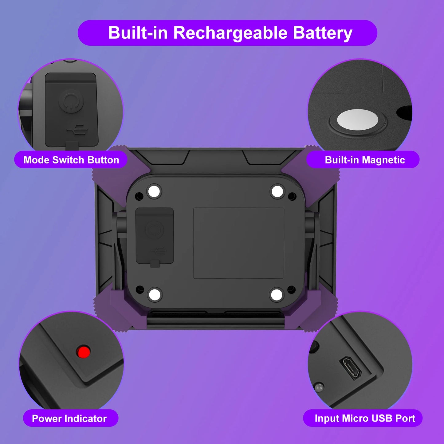 1/2 PCS LED UV Black Lights Work Light Stage Blacklight Ultraviolet Flood Effect Light for Halloween Xmas Dance DJ Disco Party