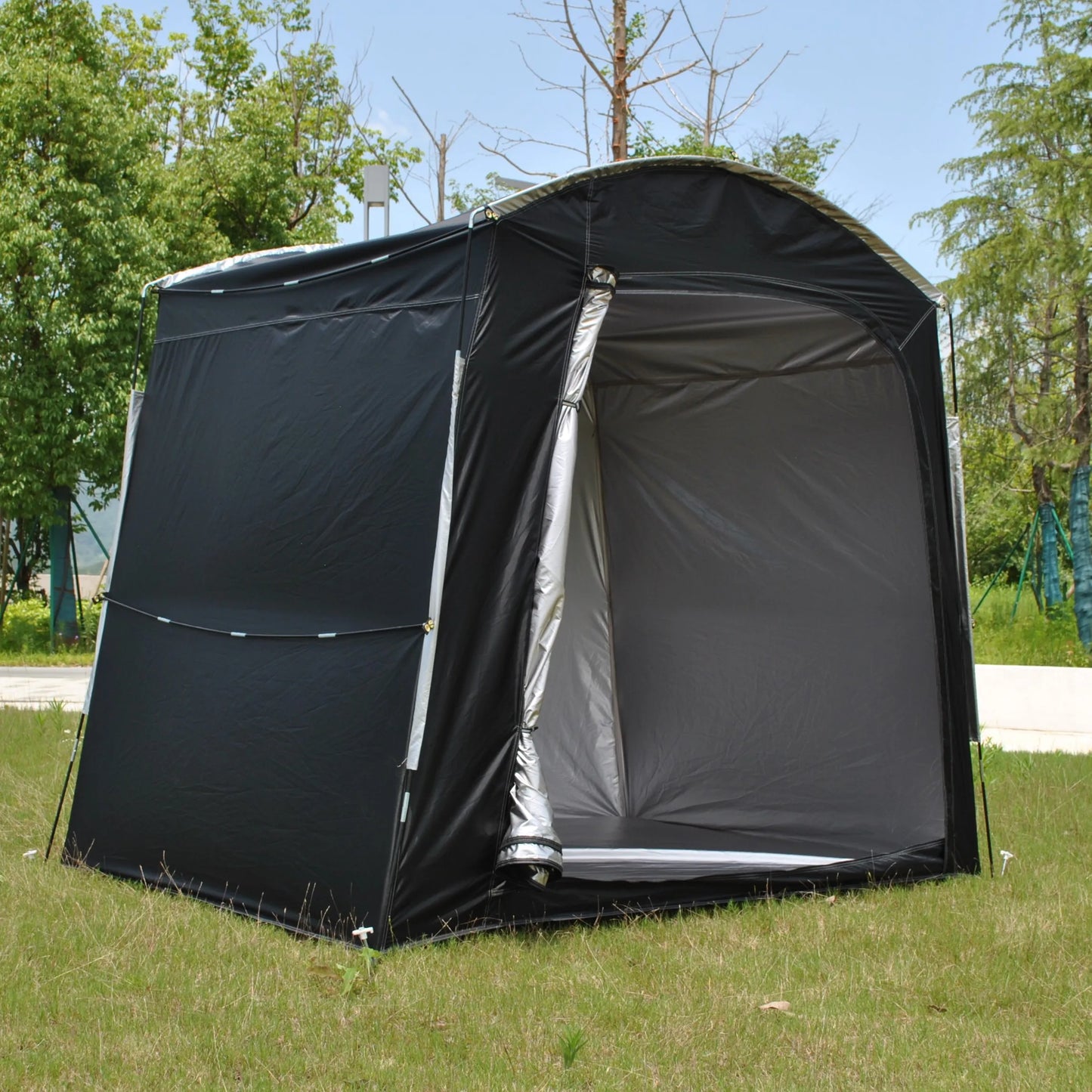 Bike Storage Shed Tent, Oversized Storage Tent for 4 Bikes, Garage/Garden Storage Tent, Waterproof Anti-uv Outdoor Bicycle Cover