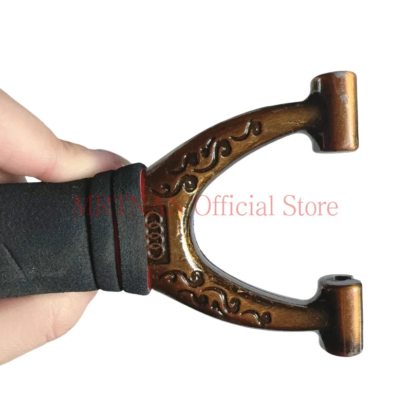 Outdoor Shooting Alloy Slingshot Rubber Band Outdoor Hunting Sling Shot Competition Slingshot Catapult Game Toys