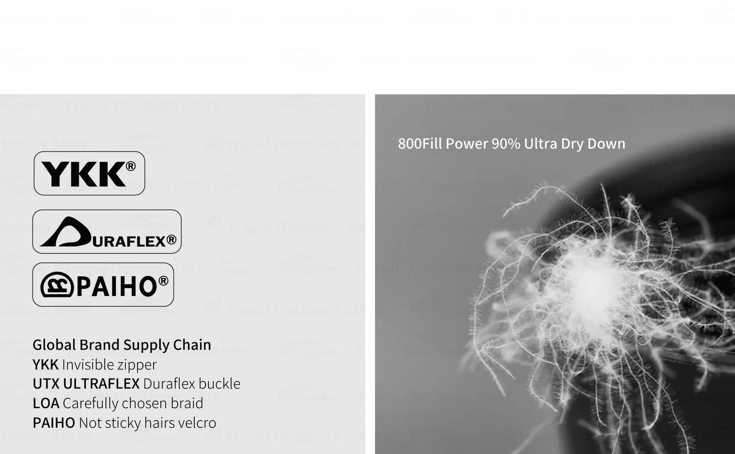 AEGISMAX AIR 10D Ultralight Down Sleeping Bag Camping Hiking 800FP Lightweight Couple Sleeping Bag Tourist Outdoor Equipment