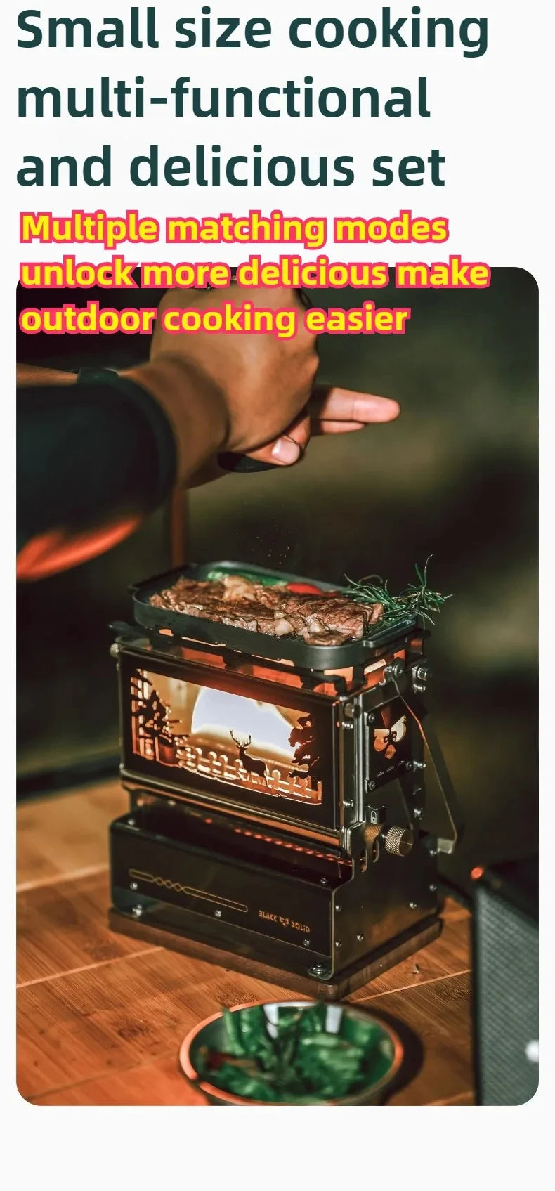 Portable Oil Lamp Stove Portable Outdoor Retro Camping Kerosene Lamp Camping Supplies Alcohol lamp