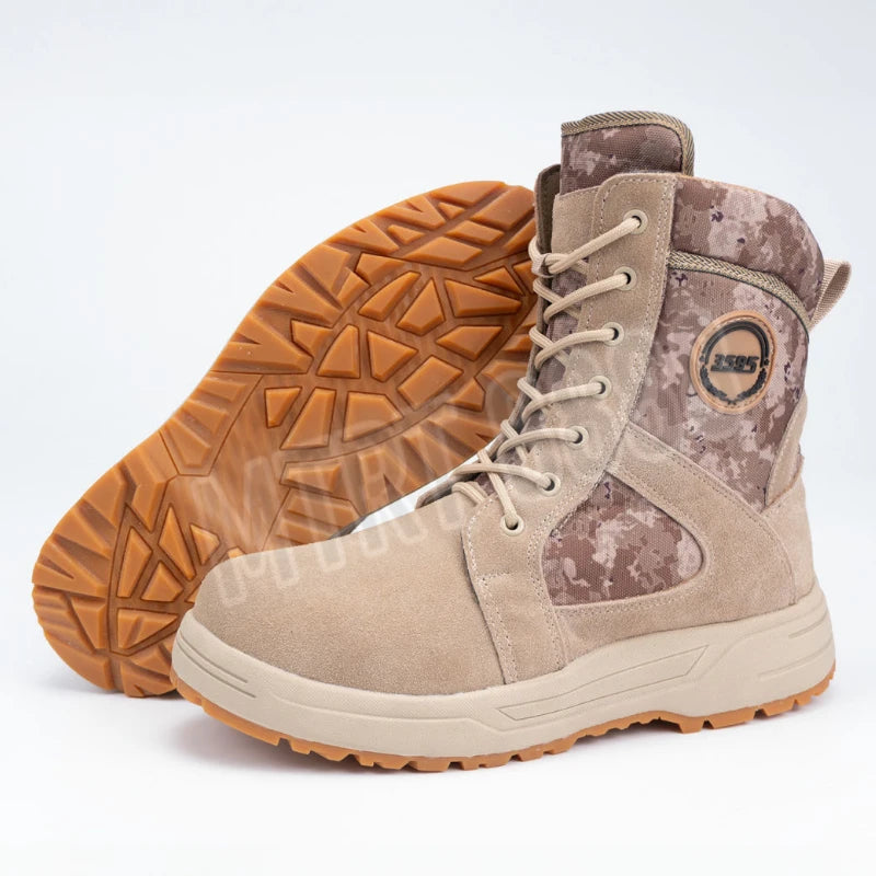 Winter Waterproof Warm High Top Boots Motorcycle Riding Boots Thick Fleece and Anti Slip Boot Snow Boots Warm Plush Shoes