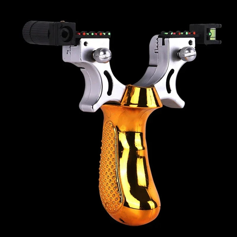 Hunting laser slingshot Outdoor high precision shooting slingsshot powerful spring sling shot catapult hunting acessories