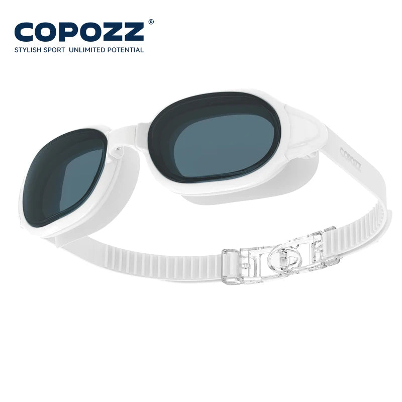 COPOZZ Swimming Goggles Myopia 0 -1.5 to -7 Men Women Anti fog UV Protecion Waterproof Swimming Glasses Diopter Swim Eyewear