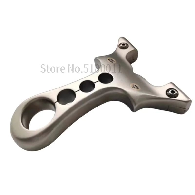 High-end TC21 Titanium Alloy High-end Hunting Slingshot Precision Shooting Competitive Outdoor Sports Catapult for Adults Games