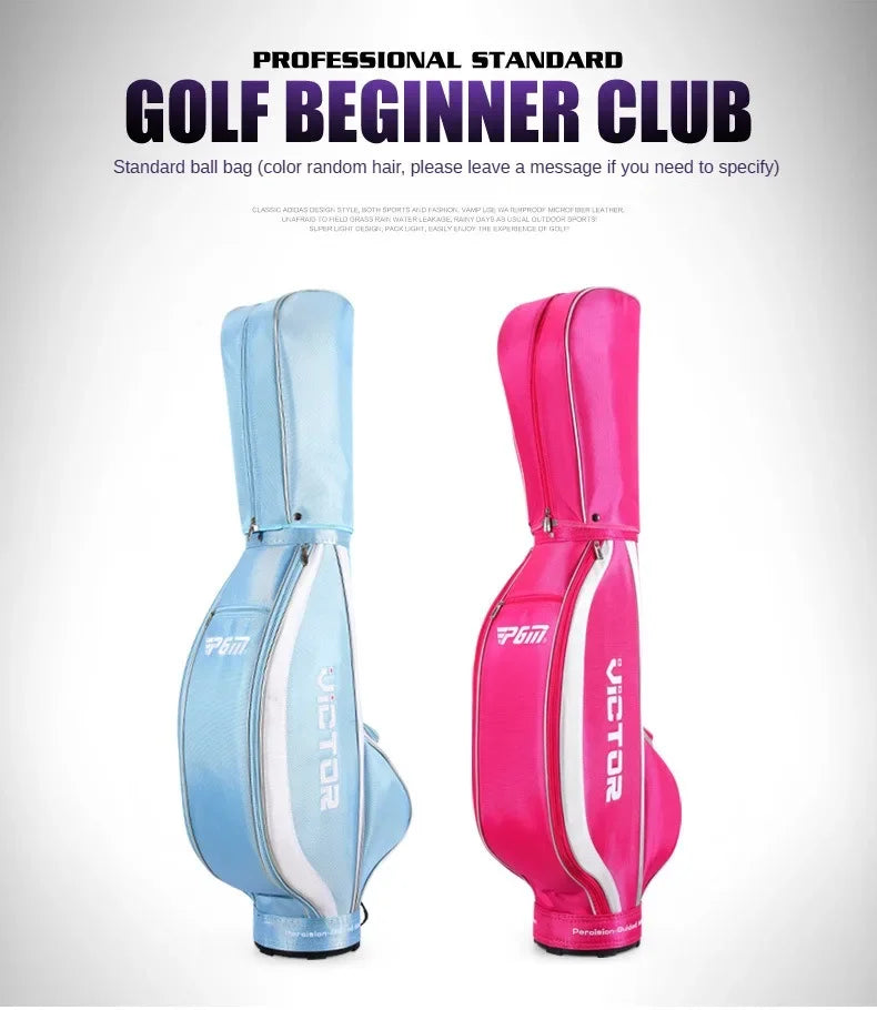 PGM Golf Clubs Golf Club Set Ladies Beginner Complete Set 12 Pcs/9 Pcs/4 Pcs,carbon Rod/steel Pole LTG007