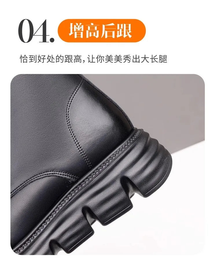 Women's Boots Winter New Fur Snow Boots Platform Plush Comfortable Anti Slip Warm Lace Up Cold Proof Cotton Ankle Boots Women