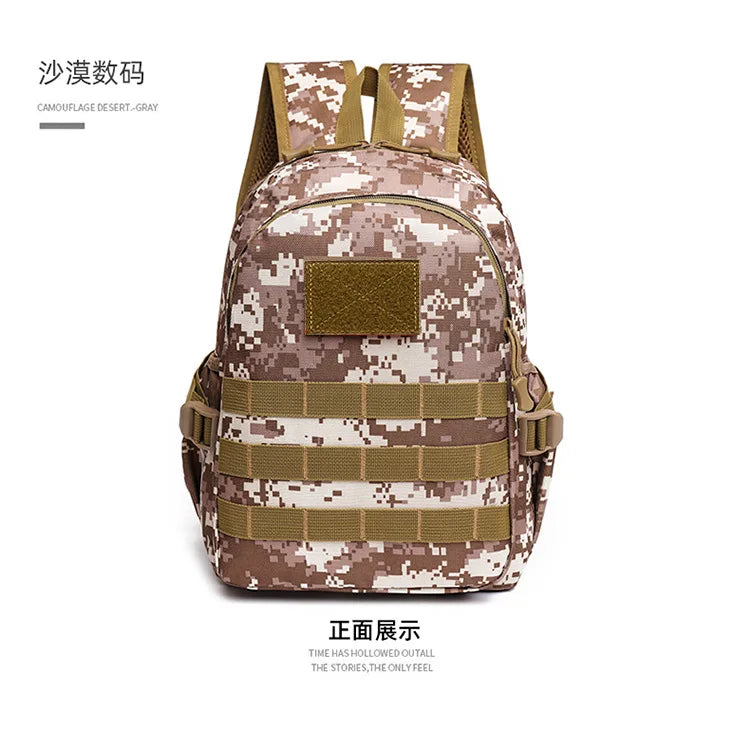 Children Tactical Backpack Small Student School Bag Kids Outdoor Hiking Travel Sports Backpack Summer Camp Camouflage Rucksack