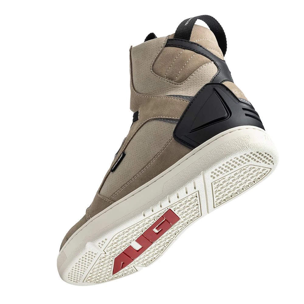 Motorcycle Rider Protective Boots Men Casual Breathable Sports Shoes Rubber Gear Shift Pad Reinforced Toe Motorcycle Sneakers