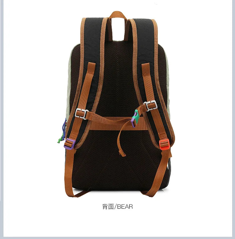 30L Outdoor Large Capacity Ultralight Sports Backpack Men Women Camping Hiking Travel Cycling Fitness Bag