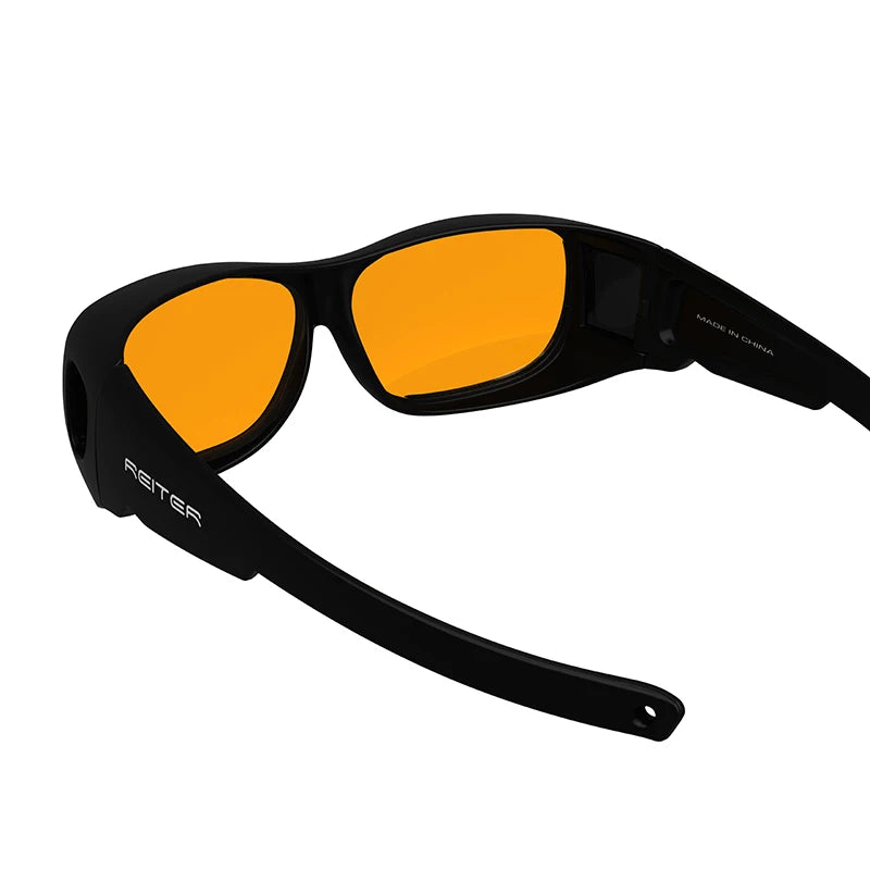 UV Laser Radiation Marking Safety Glasses Protection 450nm Laser wood Engraving Blue light filter Goggles Anti-headlights Glare