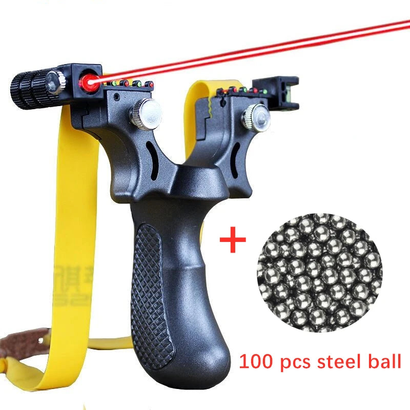 Professional Large Powerful Fishing Bait Slingshot Outdoor Resin Laser Slingshot Thrower Slingshot Catapult for Hunting
